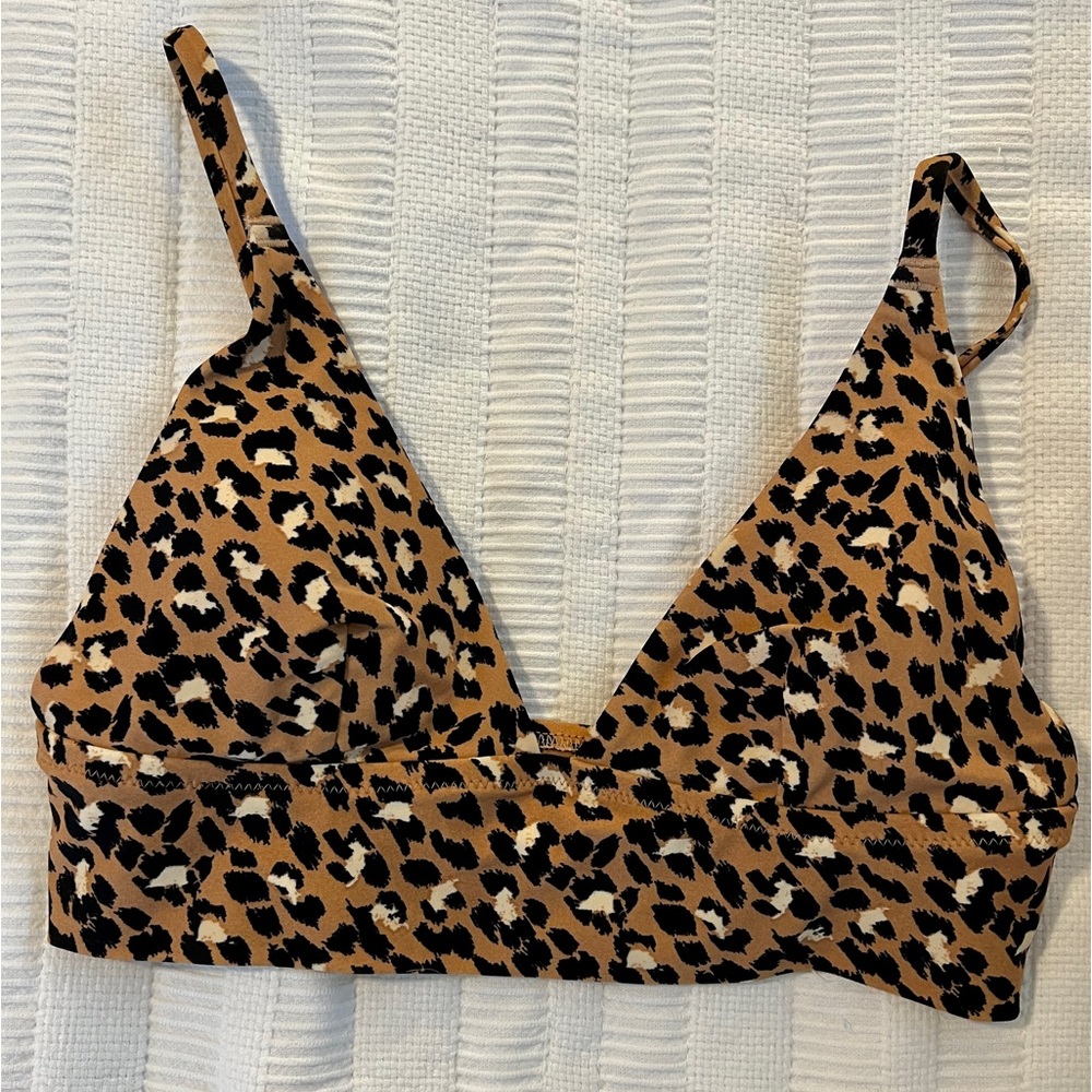 Aerie triangle bikini top